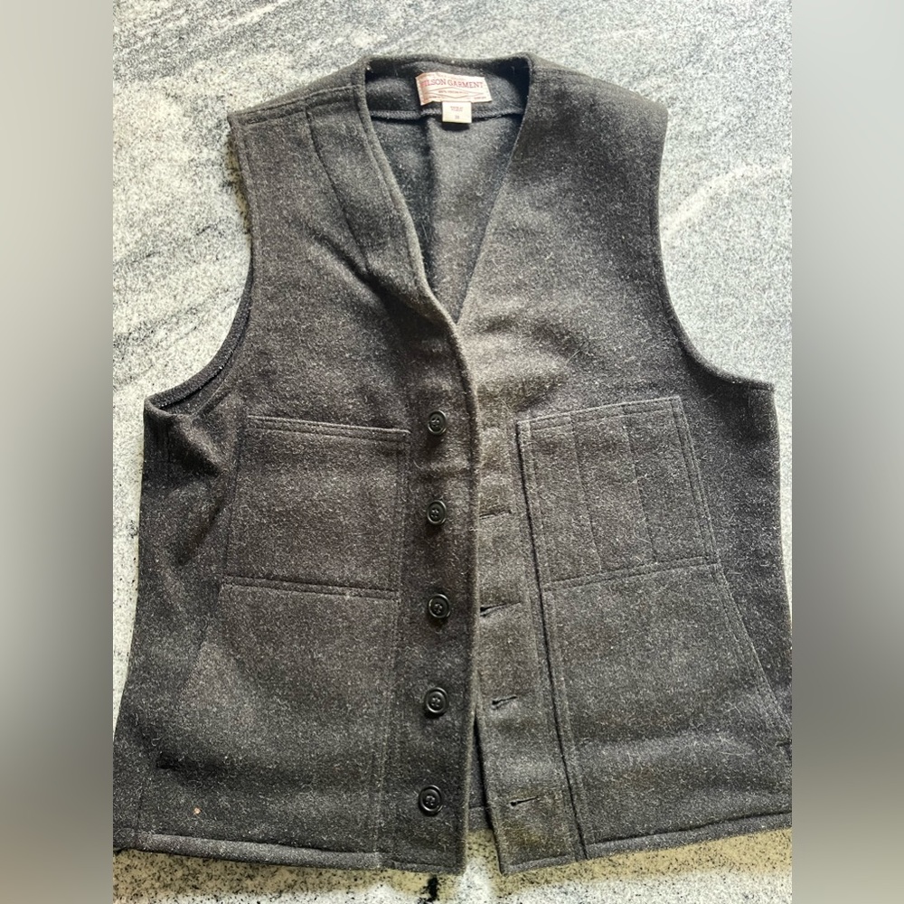 Filson virgin wool vest